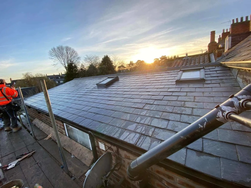 Professional roofing work by J&B Roofing Specialists in Hull